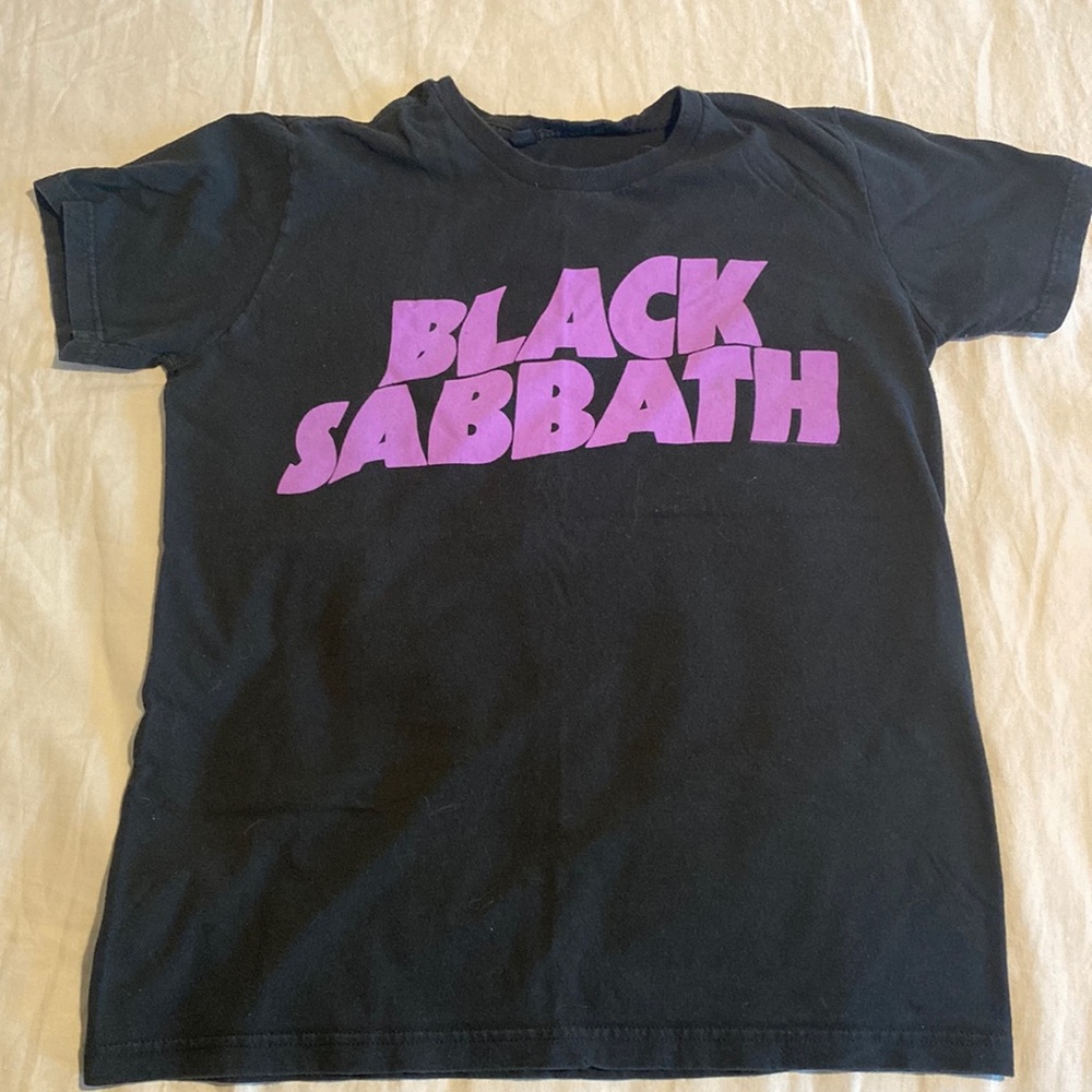 Black Sabbath concert T-shirt